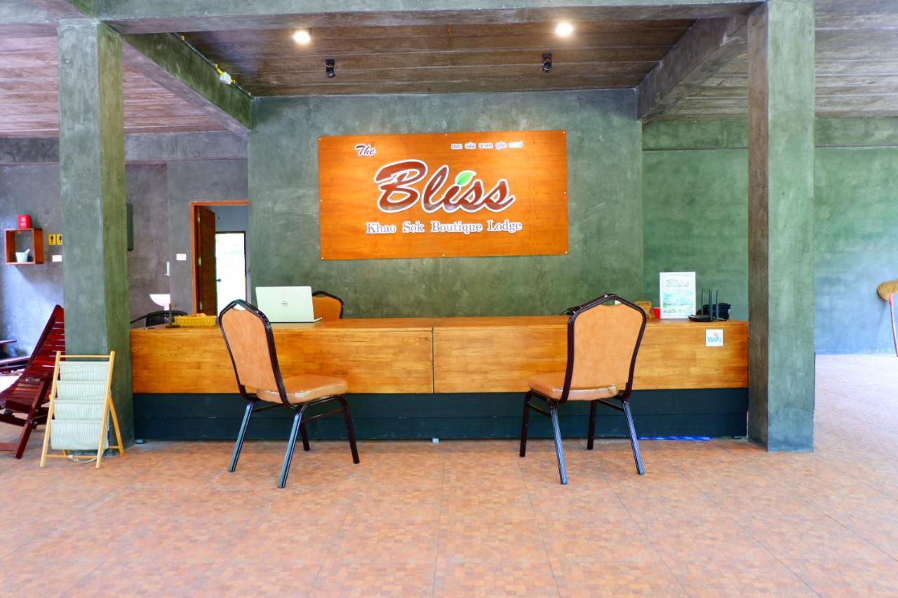 The Bliss Khao Sok Boutique Lodge Khao Sok National Park Exterior foto